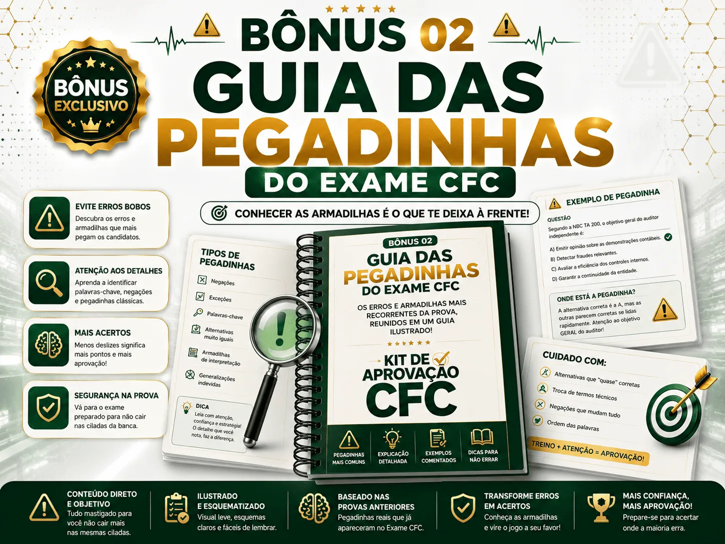 Guia das Pegadinhas do Exame CFC